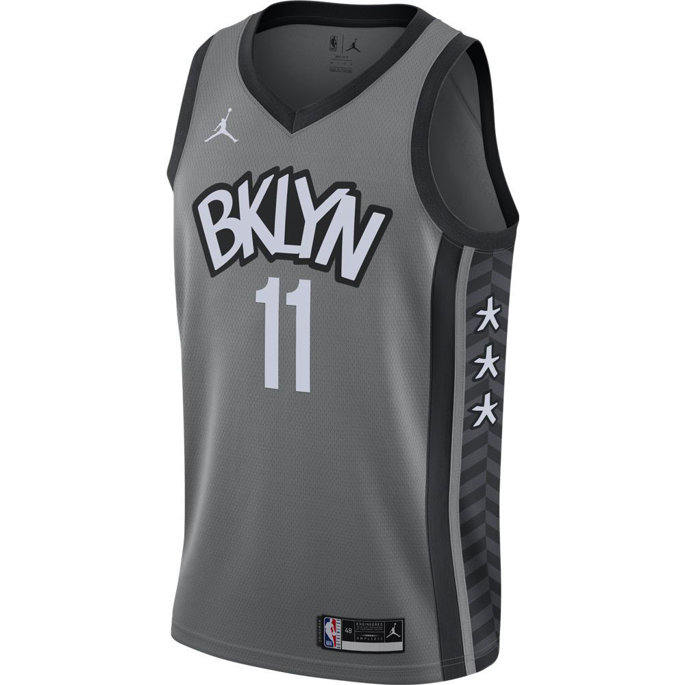 Kyrie Irving Nets Statement Gray Jersey in 2023