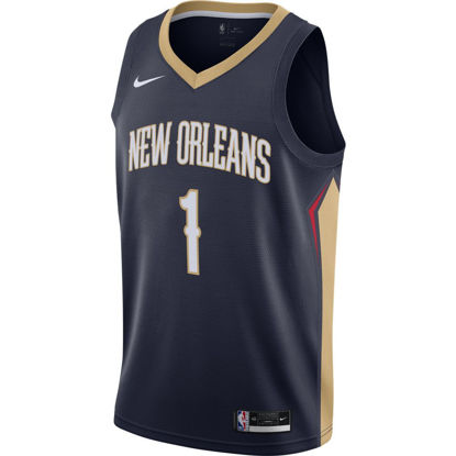 Picture of ZION WILLIAMSON PELICANS ICON EDITION SWINGMAN JERSEY