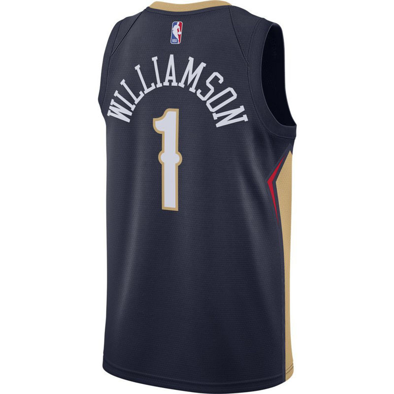 Picture of ZION WILLIAMSON PELICANS ICON EDITION SWINGMAN JERSEY