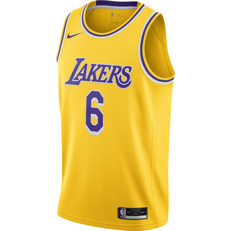 Picture of LEBRON JAMES LAKERS ICON EDITION SWINGMAN JERSEY