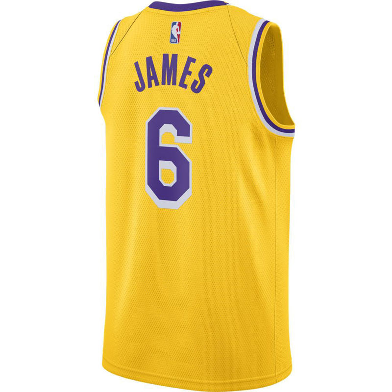 Picture of LEBRON JAMES LAKERS ICON EDITION SWINGMAN JERSEY