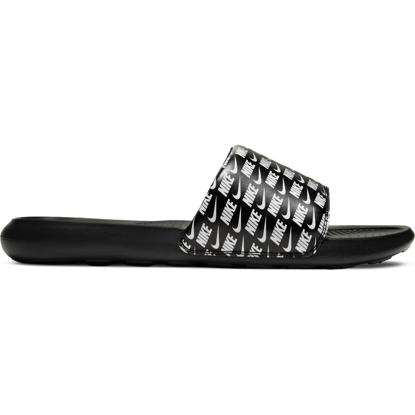 Picture of NIKE VICTORI ONE PRINT SLIDE 'BLACK WHITE'