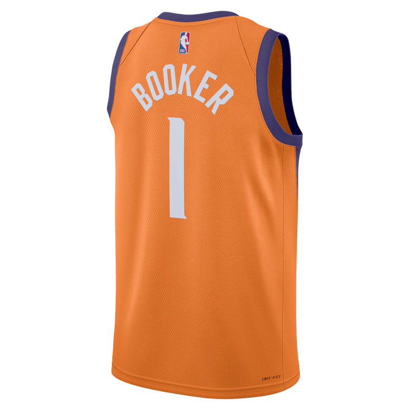 Picture of JORDAN DEVIN BOOKER SUNS STATEMENT EDITION SWINGMAN JERSEY