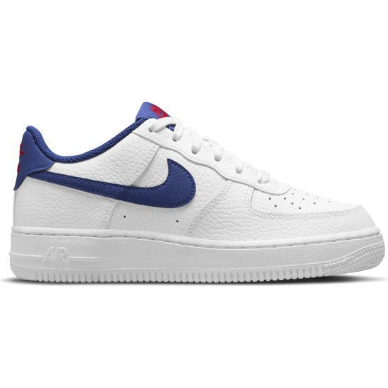Picture of NIKE AIR FORCE 1 (GS) 'WHITE ROYAL BLUE'