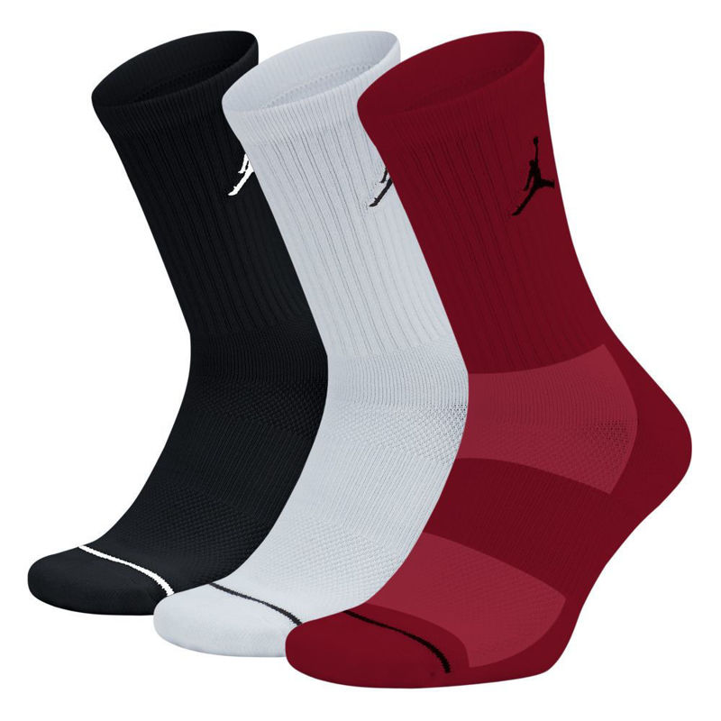 Picture of JORDAN JUMPMAN 3 IN 1 CREW SOCKS