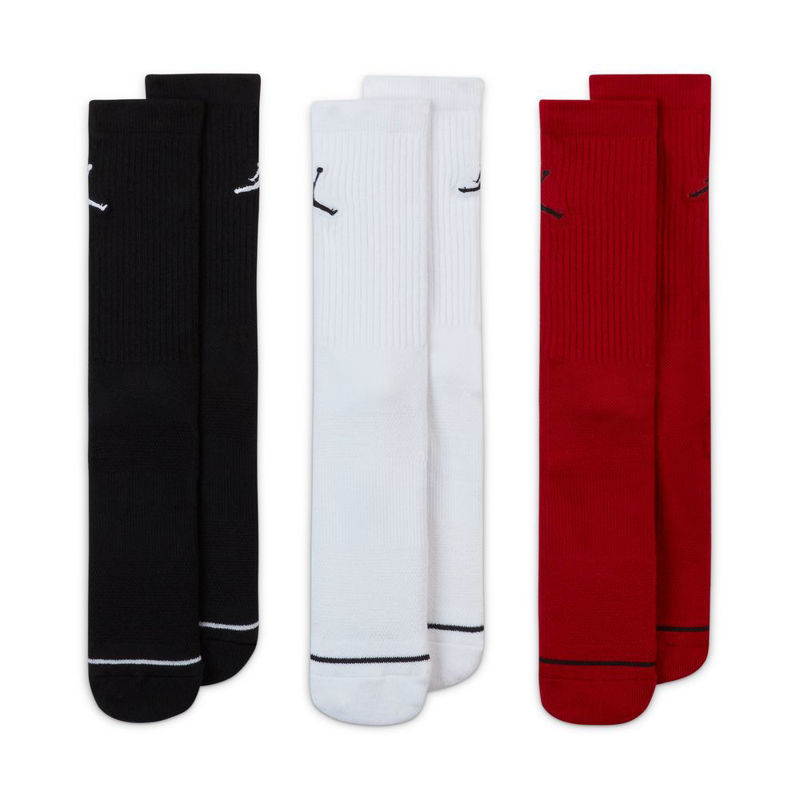 Picture of JORDAN JUMPMAN 3 IN 1 CREW SOCKS