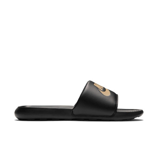 Picture of NIKE VICTORI ONE SLIDE 'BLACK GOLD'