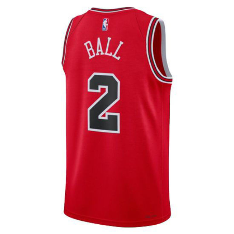 Picture of LONZO BALL BULLS ICON EDITION SWINGMAN JERSEY