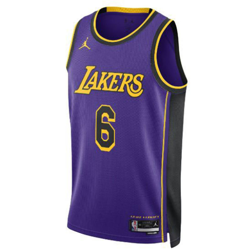 Picture of JORDAN LEBRON JAMES LAKERS STATEMENT EDITION SWINGMAN JERSEY