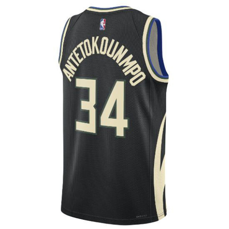 Picture of JORDAN GIANNIS ANTETOKOUNMPO BUCKS STATEMENT EDITION SWINGMAN JERSEY