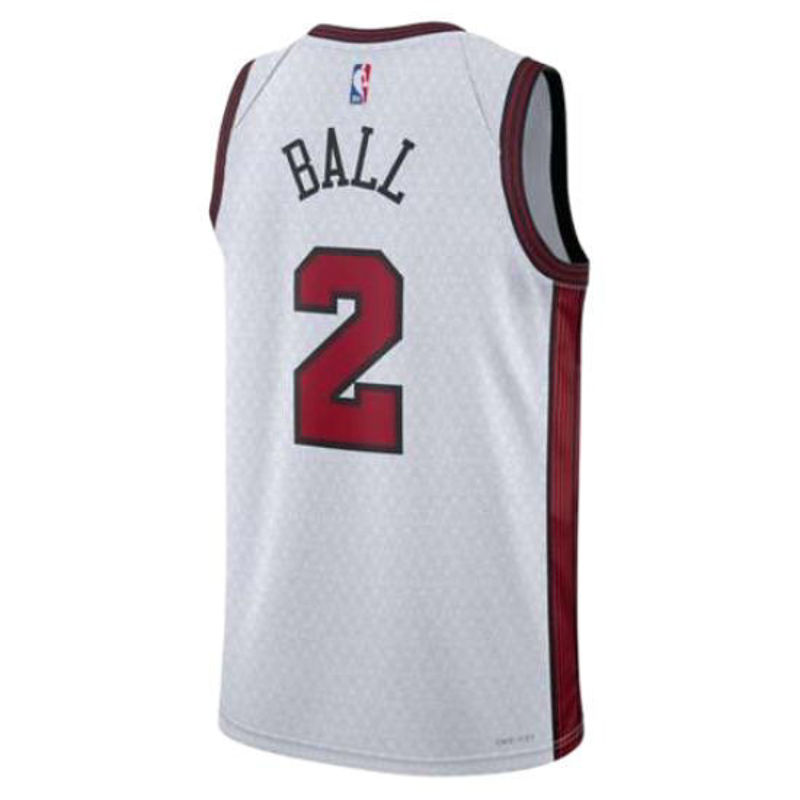 Picture of LONZO BALL BULLS CITY EDITION SWINGMAN JERSEY