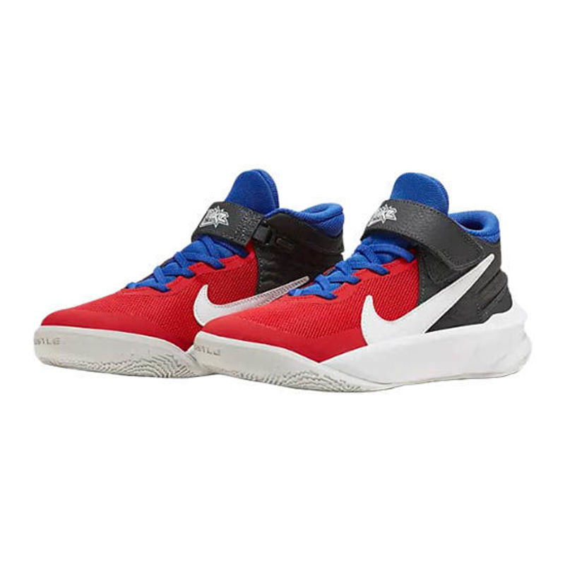 Picture of NIKE TEAM HUSTLE D 10 FLYEASE (GS) 'UNIVERSITY RED'