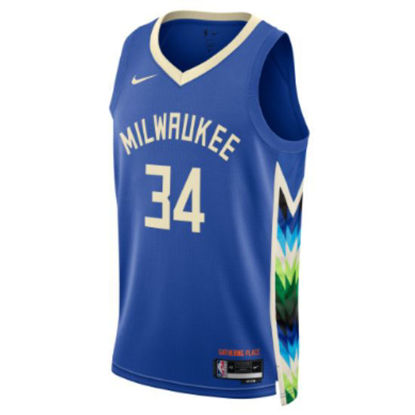 Picture of GIANNIS ANTETOKOUNMPO BUCKS CITY EDITION SWINGMAN JERSEY