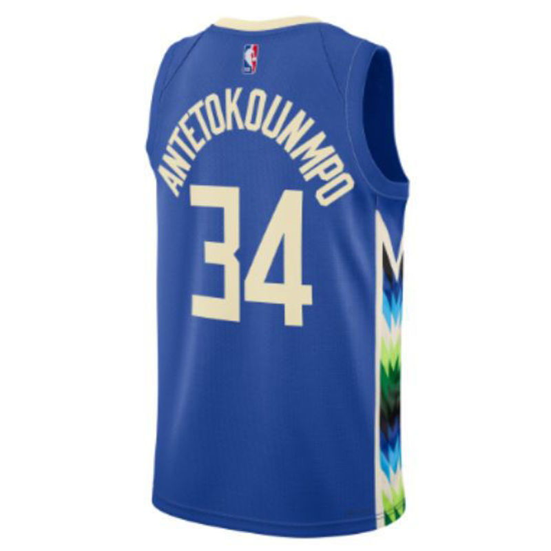 Picture of GIANNIS ANTETOKOUNMPO BUCKS CITY EDITION SWINGMAN JERSEY