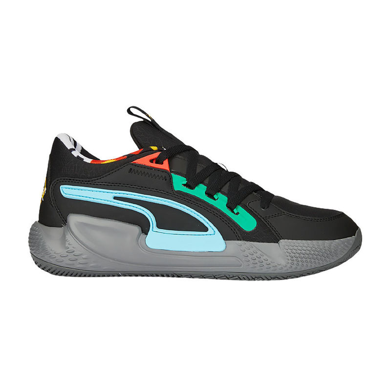 MVP Basketball Store. PUMA COURT RIDER BLOCK PARTY 'BLACK IRON'