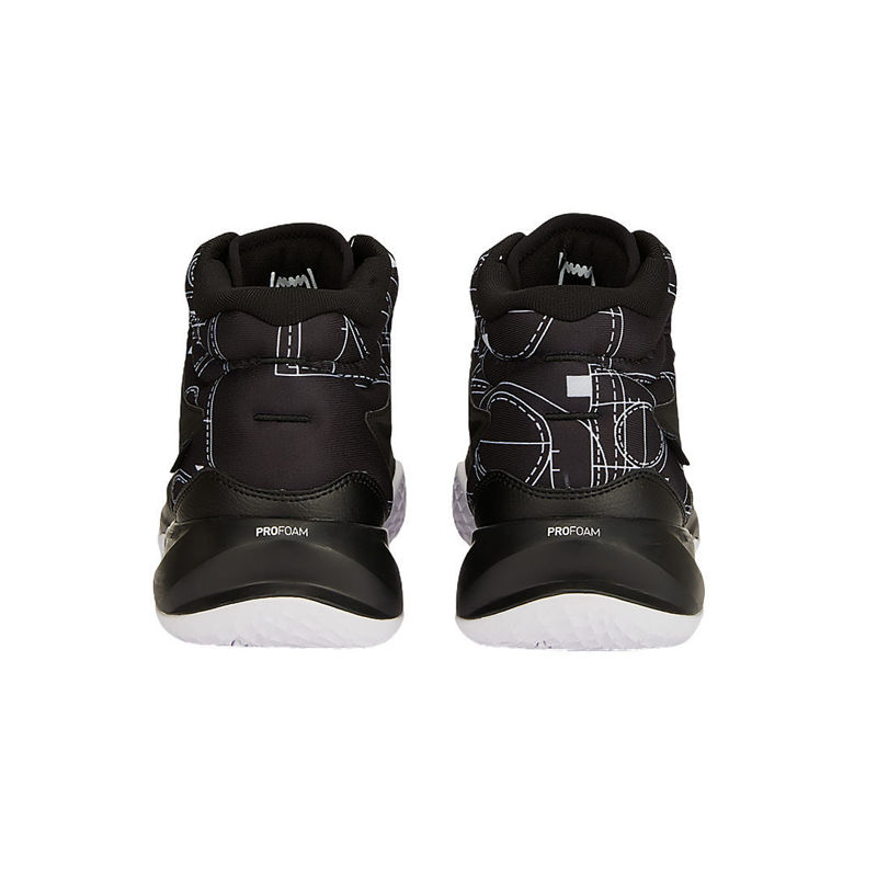 Picture of PUMA PLAYMAKER PRO MID COURTSIDE 'BLACK WHITE'