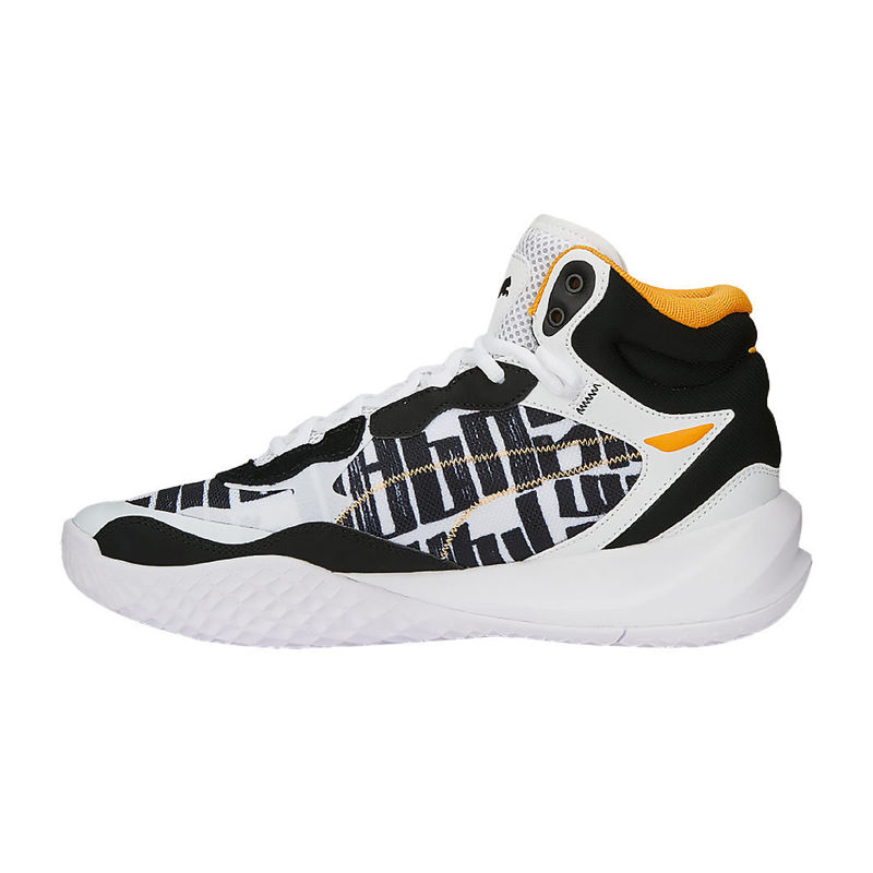 Picture of PUMA PLAYMAKER PRO MID BLOCK PARTY 'WHITE CLEMENTINE'