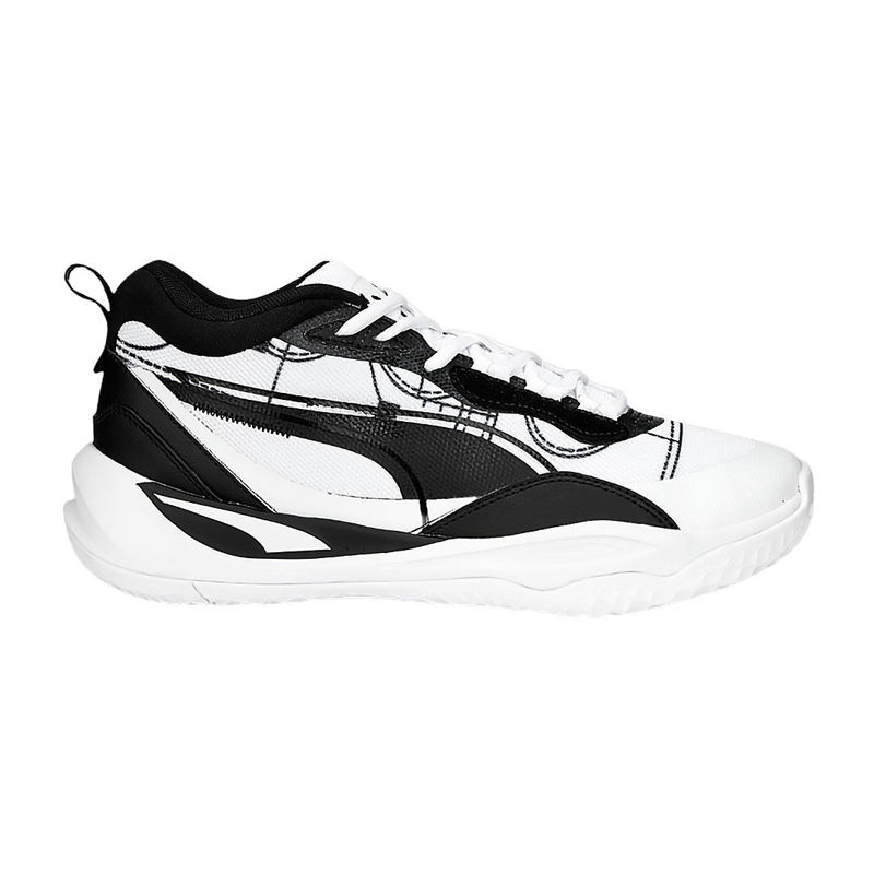 Picture of PUMA PLAYMAKER PRO COURTSIDE 'WHITE BLACK'