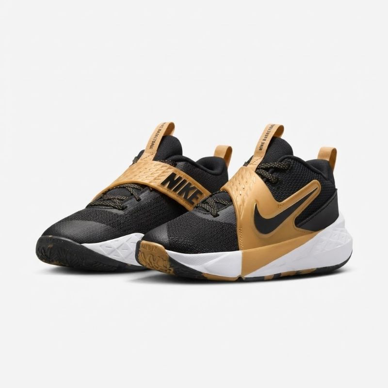 Picture of TEAM HUSTLE D 12 (GS) 'BLACK METALLIC GOLD'