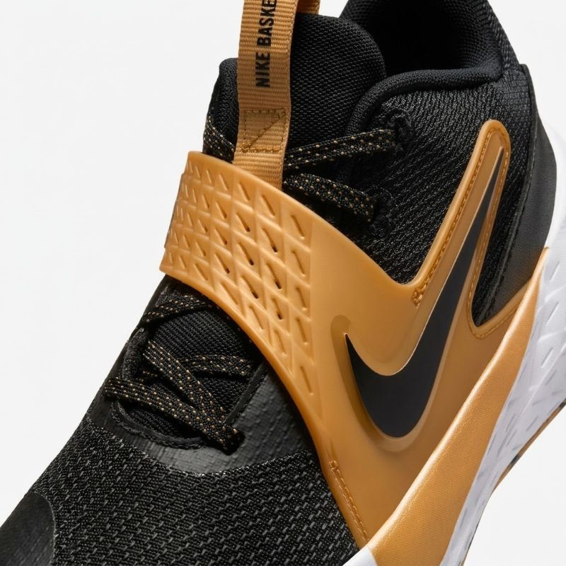 Picture of TEAM HUSTLE D 12 (GS) 'BLACK METALLIC GOLD'