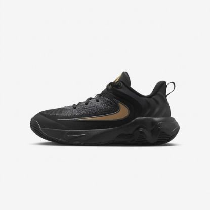 Picture of NIKE GIANNIS IMMORTALITY 4 (GS) 'BLACK METALLIC GOLD'