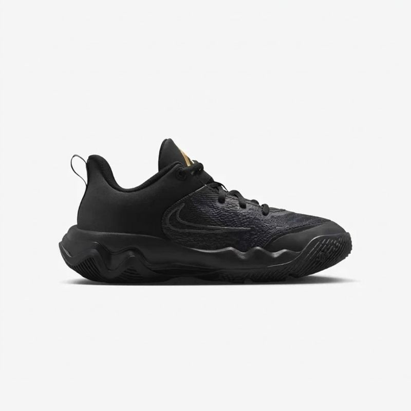 Picture of NIKE GIANNIS IMMORTALITY 4 (GS) 'BLACK METALLIC GOLD'