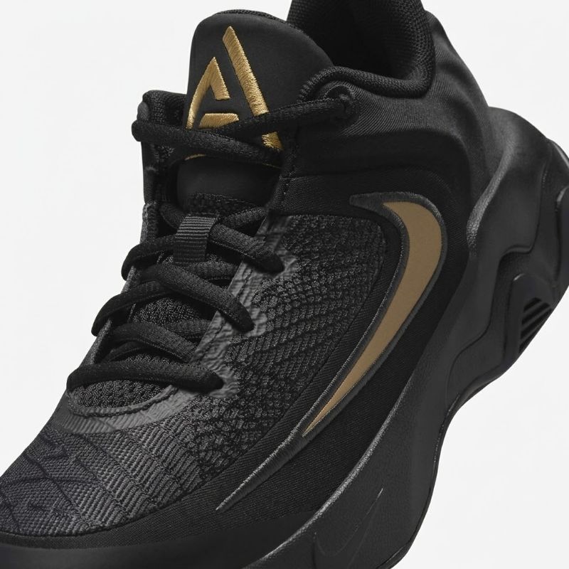 Picture of NIKE GIANNIS IMMORTALITY 4 (GS) 'BLACK METALLIC GOLD'